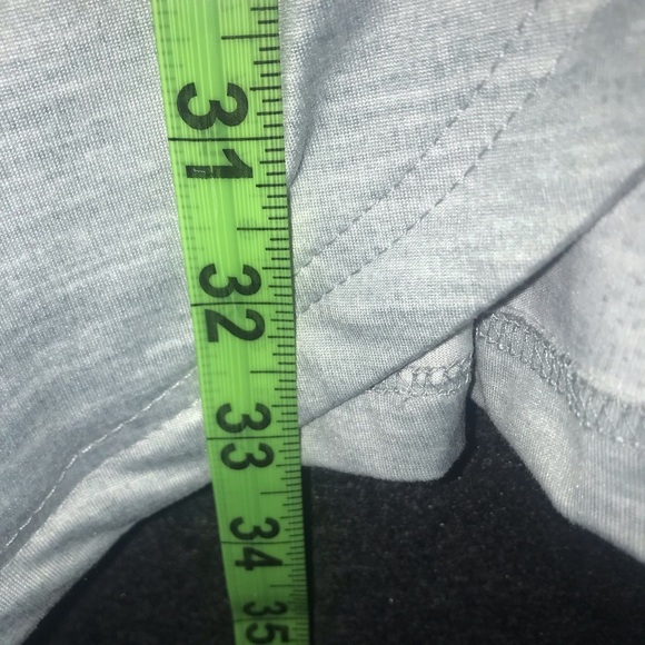 Muk Luks heathered‎ grey white open front long sleeve knit cardigan TXL Tall XL - Picture 10 of 10